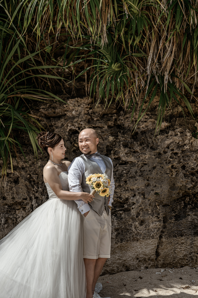 バックハグにっこり♡