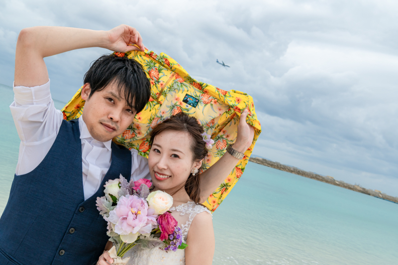 飛行機通過中☆