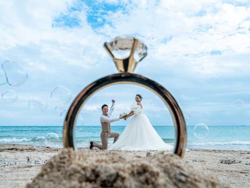 リングの中でプロポーズ♡