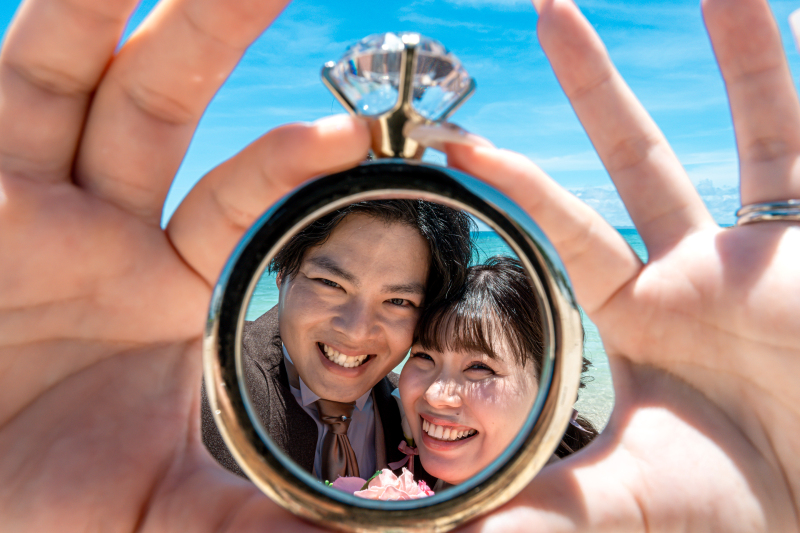 リングイン笑顔♡