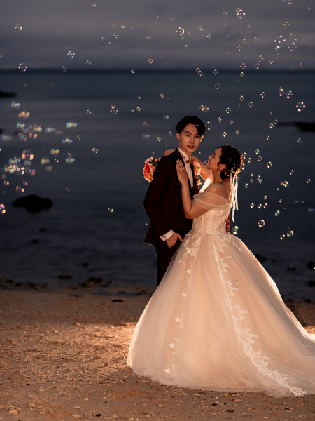 日暮れシャボン玉♡