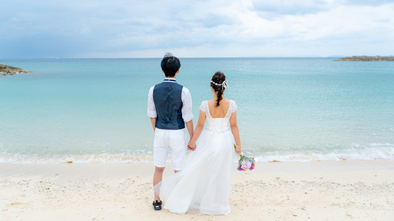 海を見つめて♡