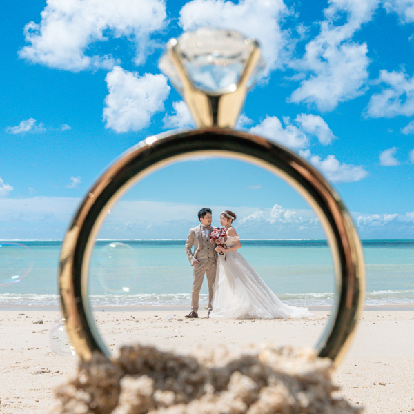 指輪に寄り添って