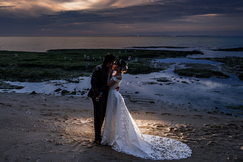 日暮れシルエット♡