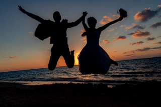 しっかりプラン✨【スタジオ+青いビーチ+サンセットまで撮影】２か所ロケプラン