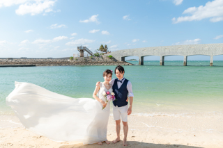 ✨ビーチフォト♬✨データ150カット以上お渡し◎三面台紙付き！