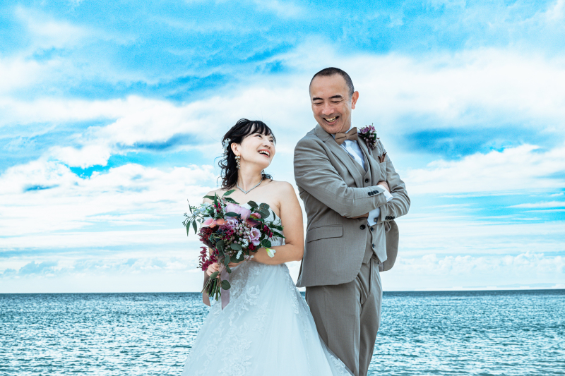 背中合わせショット♡