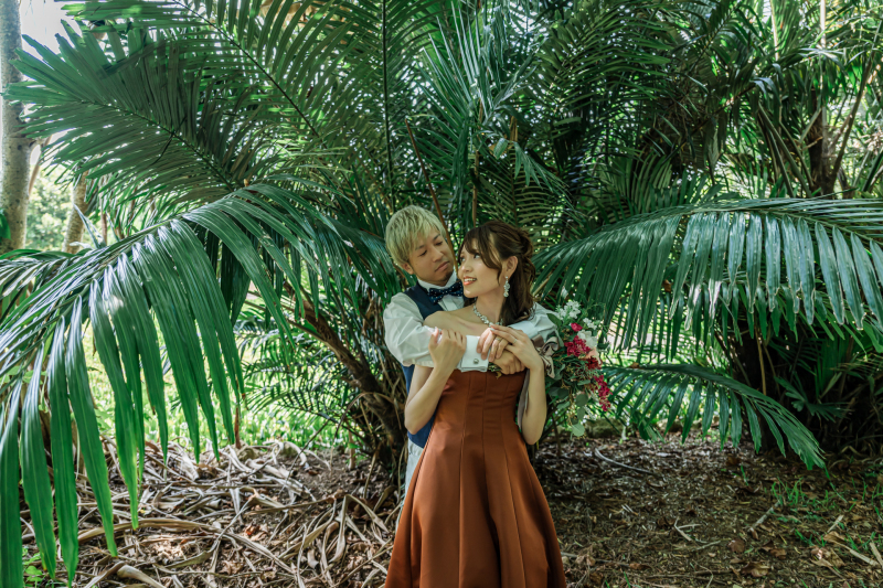 南国の緑に包まれて