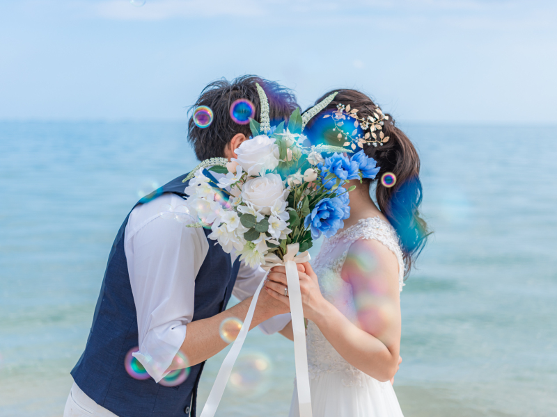 ブーケと一緒に・・♡
