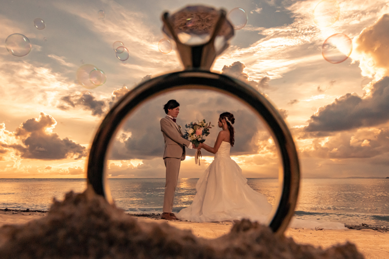 指輪の中の世界