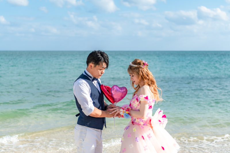 ブーケではなく風船を♡