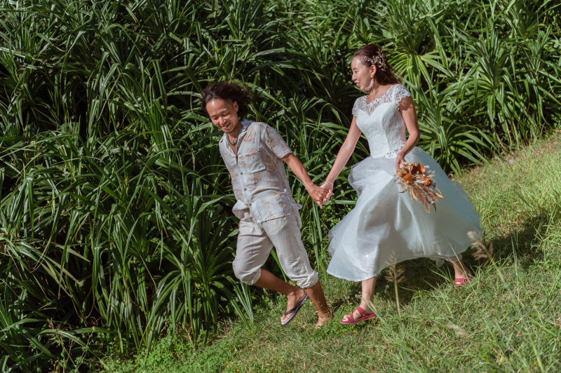 大自然を進んでゆく