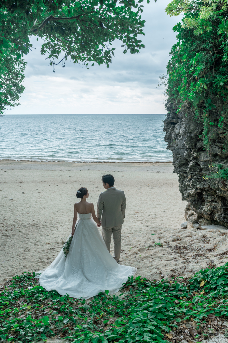 緑と青の後ろ姿♡