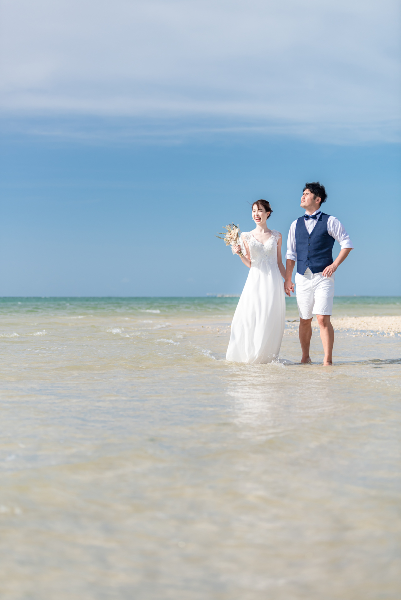 海の上を歩く