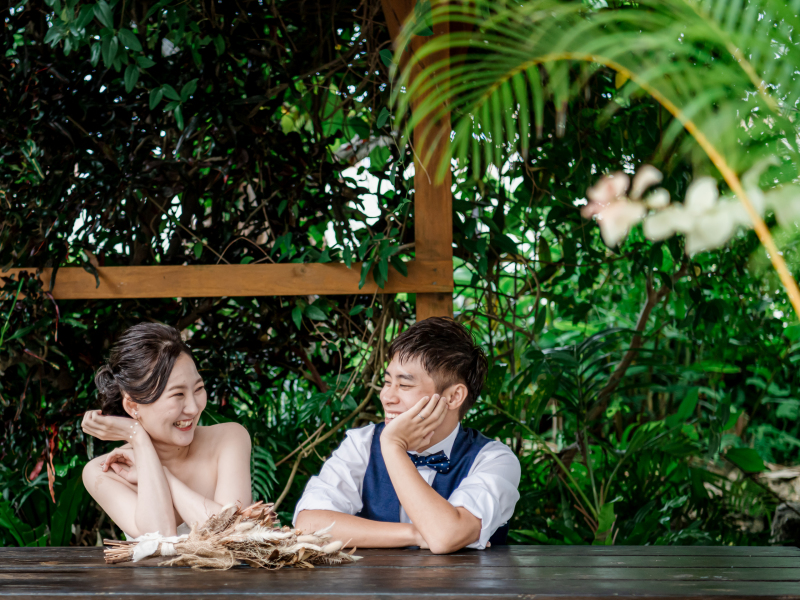 ヤシの葉での誓い