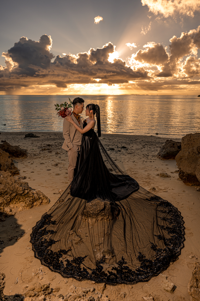 サンセット黒ベール♡