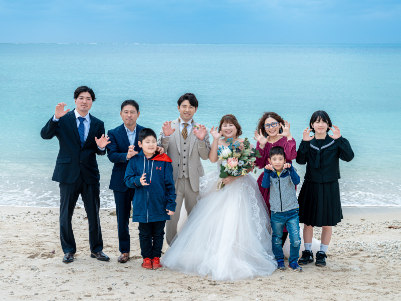 家族みんなでシーサー♡