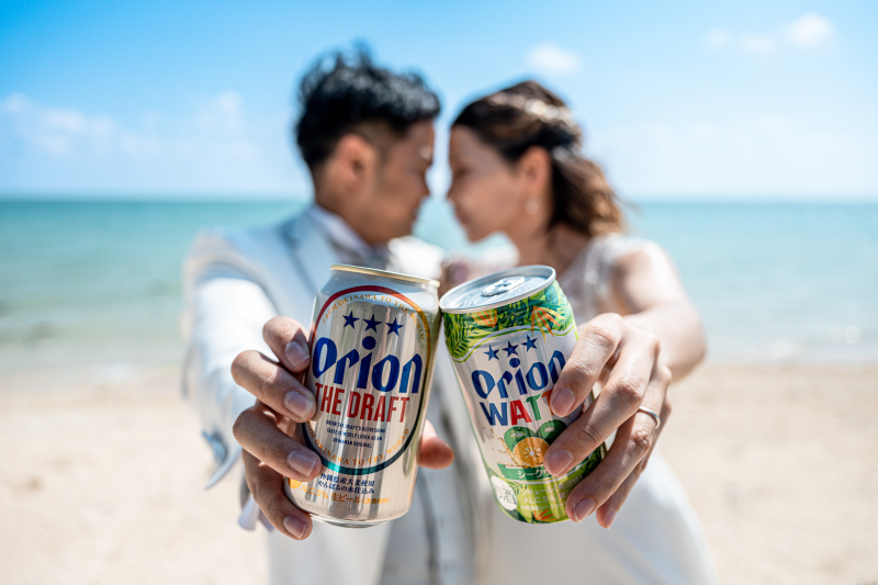 オリオンビールで乾杯♪