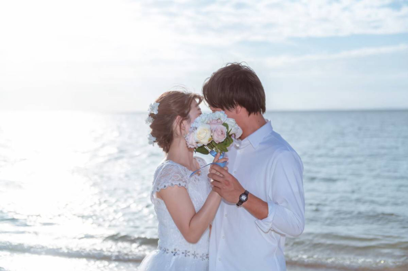 ブーケdEキス顔隠し(*≧▽≦)