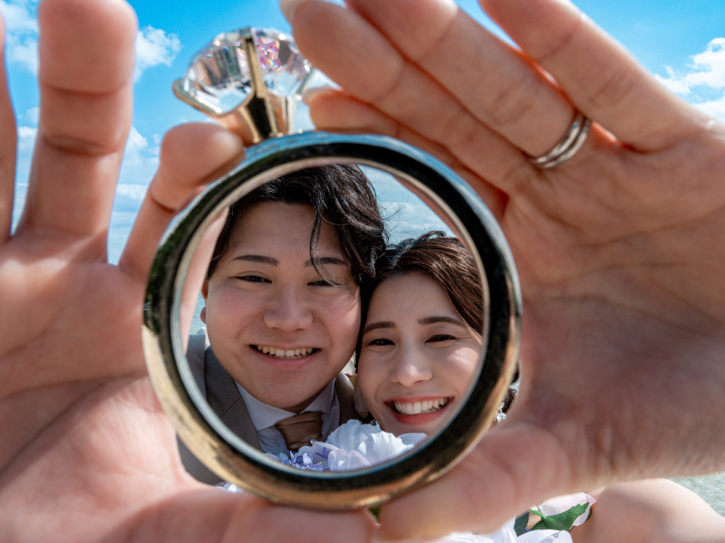 リングインほほ合わせ♡