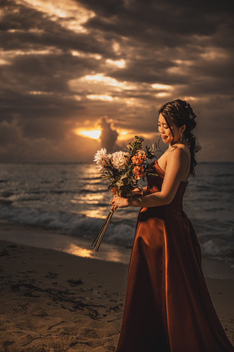 サンセット新婦ソロ♡