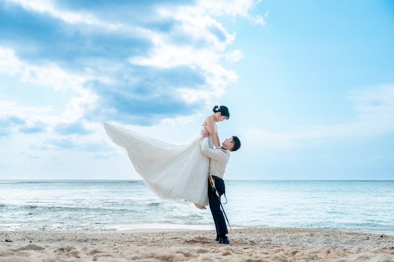 抱き上げにっこり♡