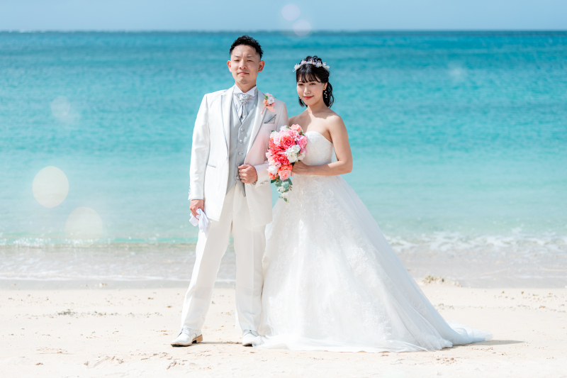 青い海に誓う愛