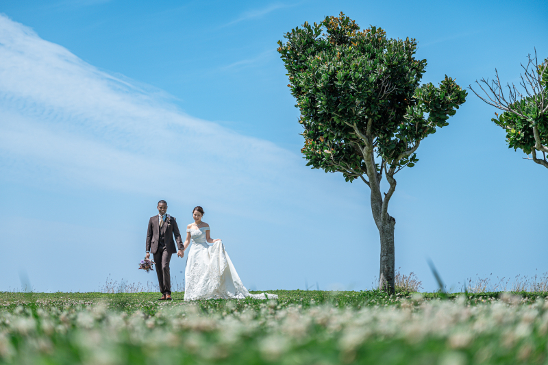 草原お散歩手つなぎ♡