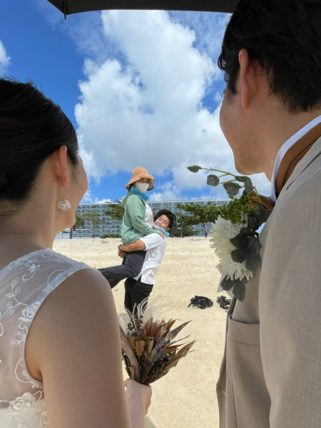 夫婦で届ける、特別な一枚
