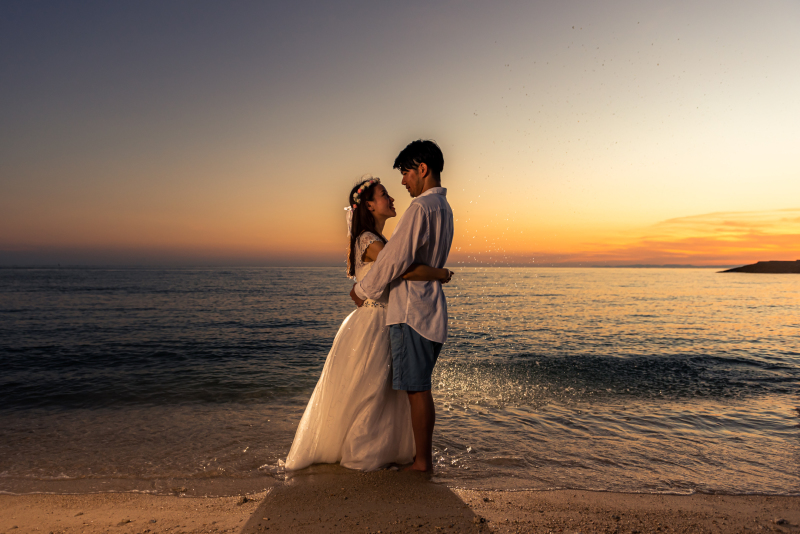 【ベーシックプラン♬】スタジオ+ビーチ1ヵ所150カット以上フルサイズデータ納品