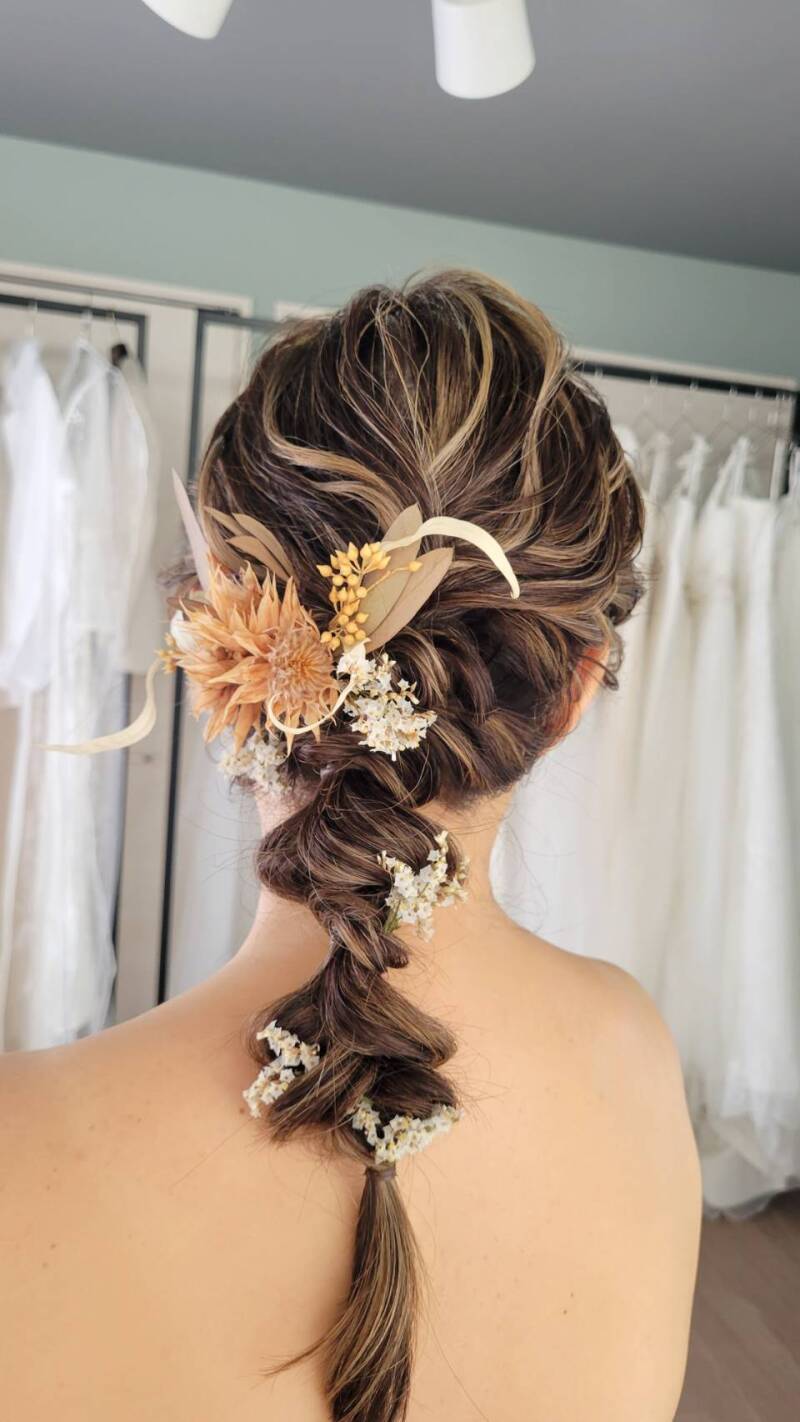 玉ねぎヘアアレンジ