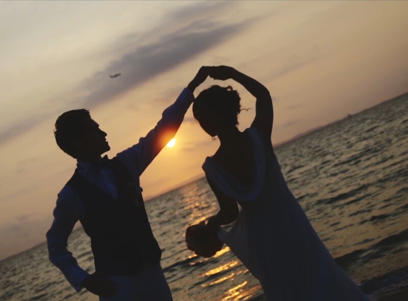 ✨オープニングムービー付き2か所しっかりプラン✨青いビーチ+サンセット(花火付き)