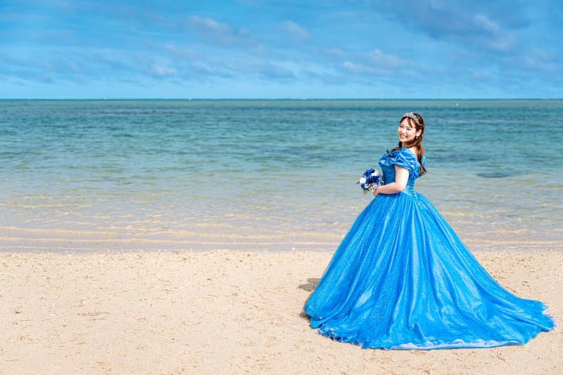 【衣装2着付き】【残り1組様】✨2か所しっかりプラン✨青いビーチ+サンセット♪【2か所ロケプラン】