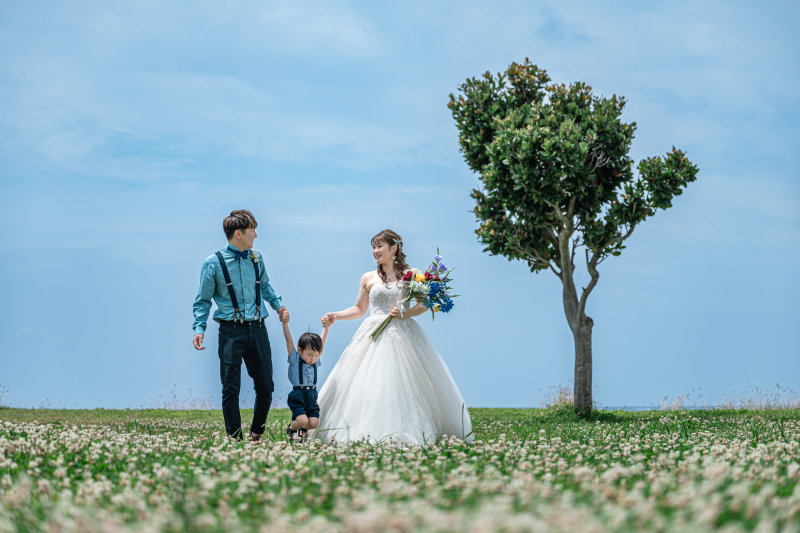 【衣装2着付き】【残り1組様】✨2か所しっかりプラン✨青いビーチ+サンセット♪【2か所ロケプラン】