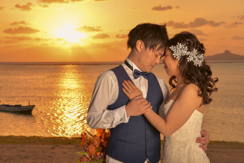 ✨瀬底ビーチ+サンセットプラン✨撮影に必要なもの全部付き♪【3か所ロケプラン】