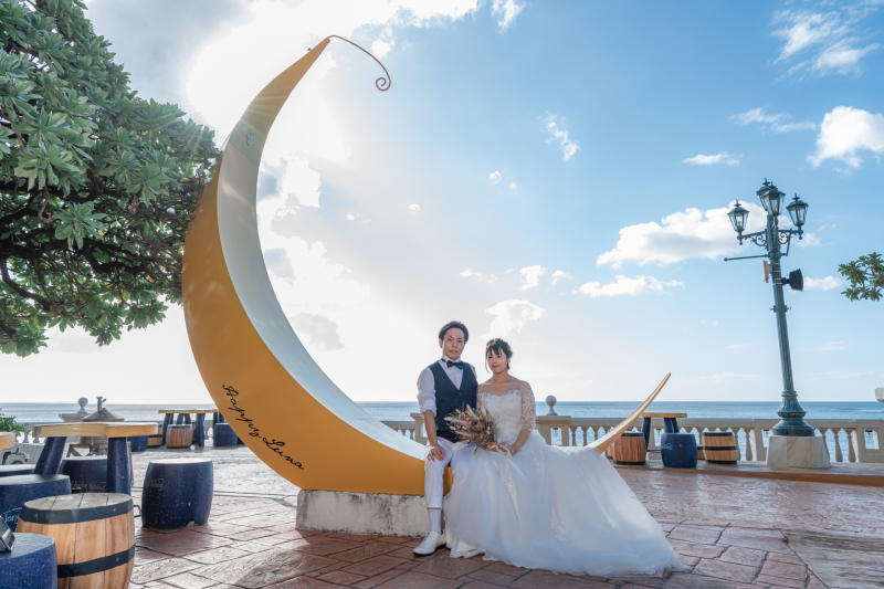 ✨アメリカンヴィレッジプラン+ビーチプラン✨本島中部・北谷町の観光名所「アメリカンビレッジ」で撮影できます♬