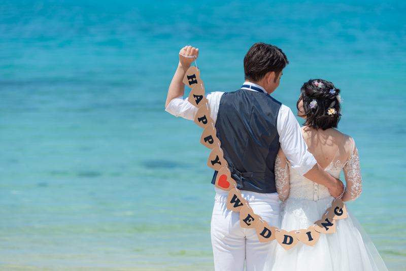 ✨ビーチとグリーンガーデンで沖縄大満喫プラン✨ロケ地2か所・三面台紙付き