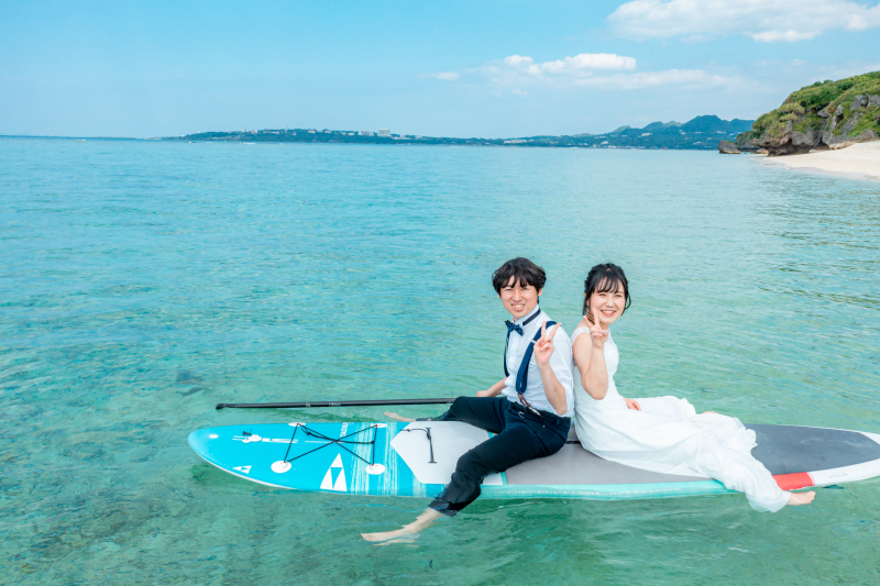 ✨沖縄の海大満喫サップ体験プラン✨ベーシックプラン+サップSUP体験（１時間）+ドローン撮影♬