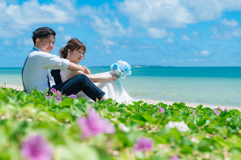 【衣装2着付き】✨3か所よくばりプラン✨【ビーチ+選べるロケ+サンセット】ドローン+ロケ3か所+300枚+アルバム