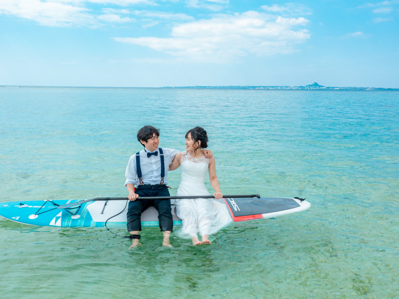 ✨沖縄の海大満喫サップ体験プラン✨ベーシックプラン+サップSUP体験(1時間)+ドローン撮影♬