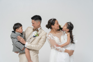 スタジオ撮影からのビーチ撮影