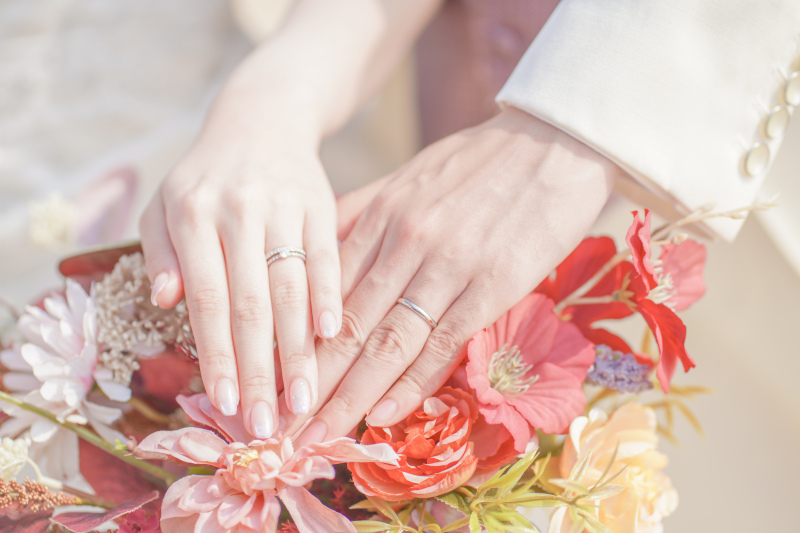 指輪ショット♪