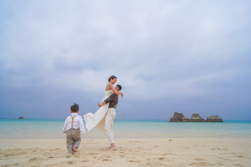 パパママの元へダッシュ！