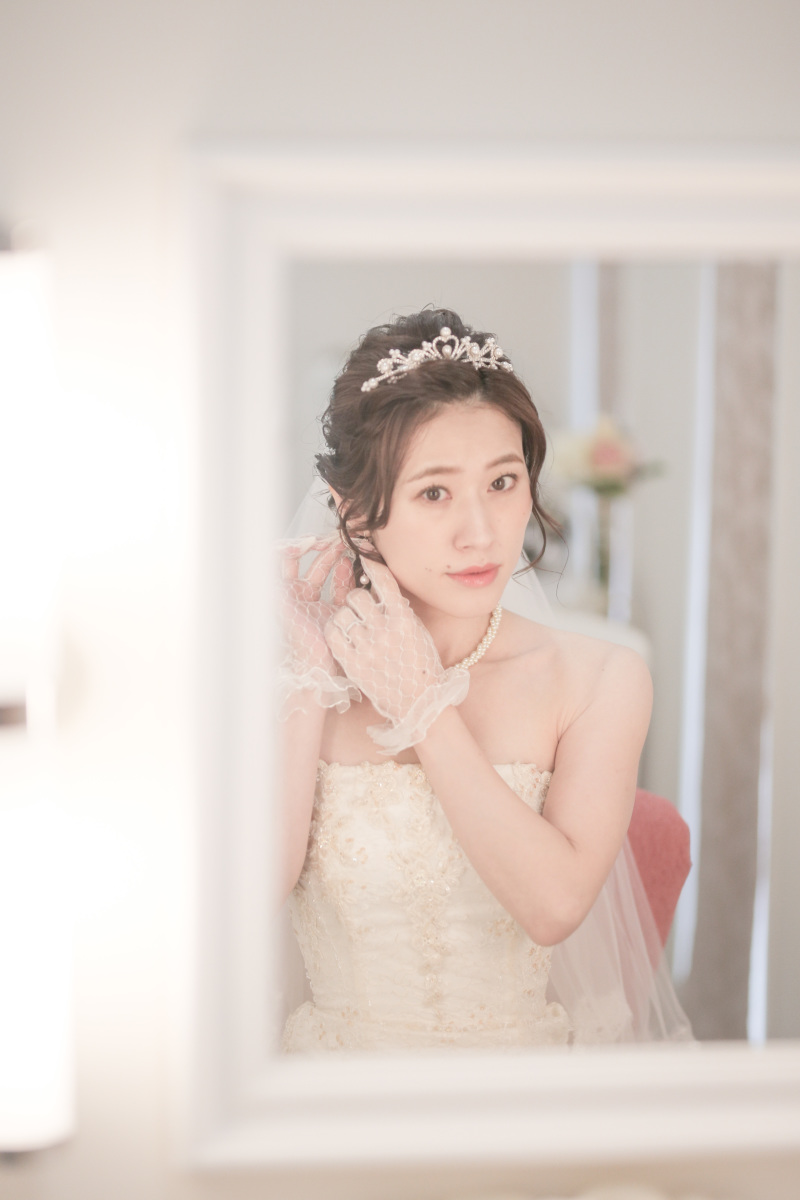 まずはメークシーンからの撮影