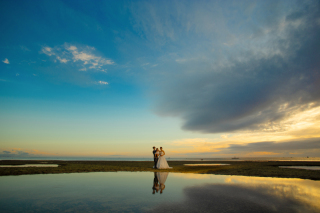 雨予報が、、、とても素敵な空模様に