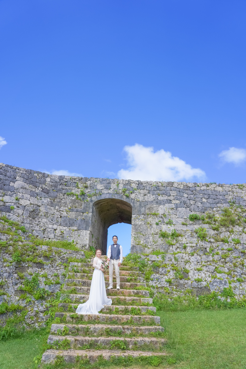 世界遺産で撮影