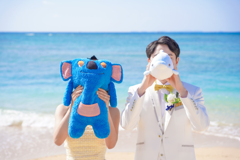 ぬいぐるみショット!