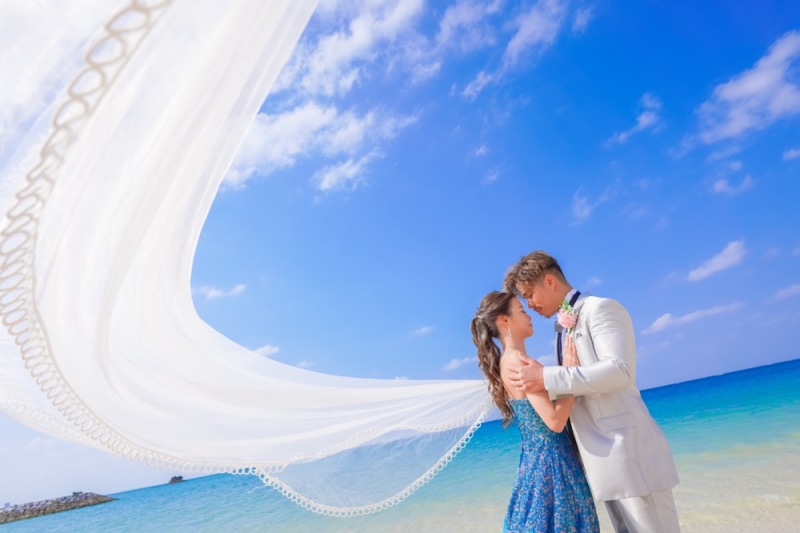 もちろんビーチの撮影も!