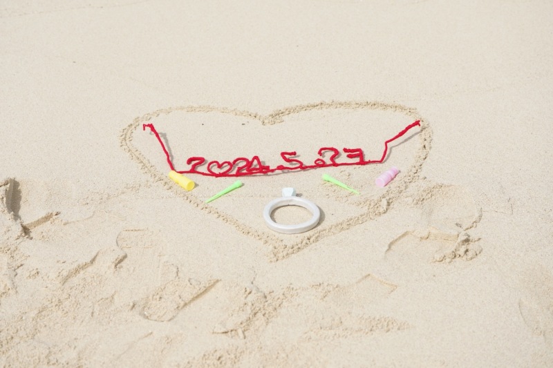 お二人らしい撮影アイテム