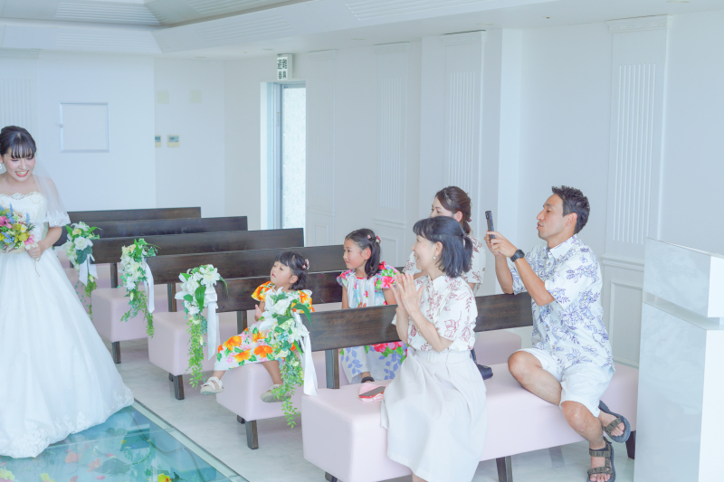 チャペルでの撮影もおすすめです!